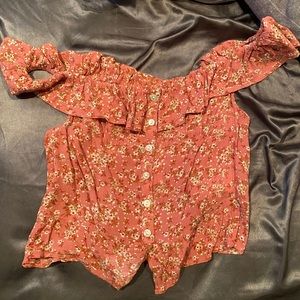 Never worn American Eagle floral Tee